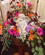 this is so nice to add an Angel to a Beautiful Arrangement